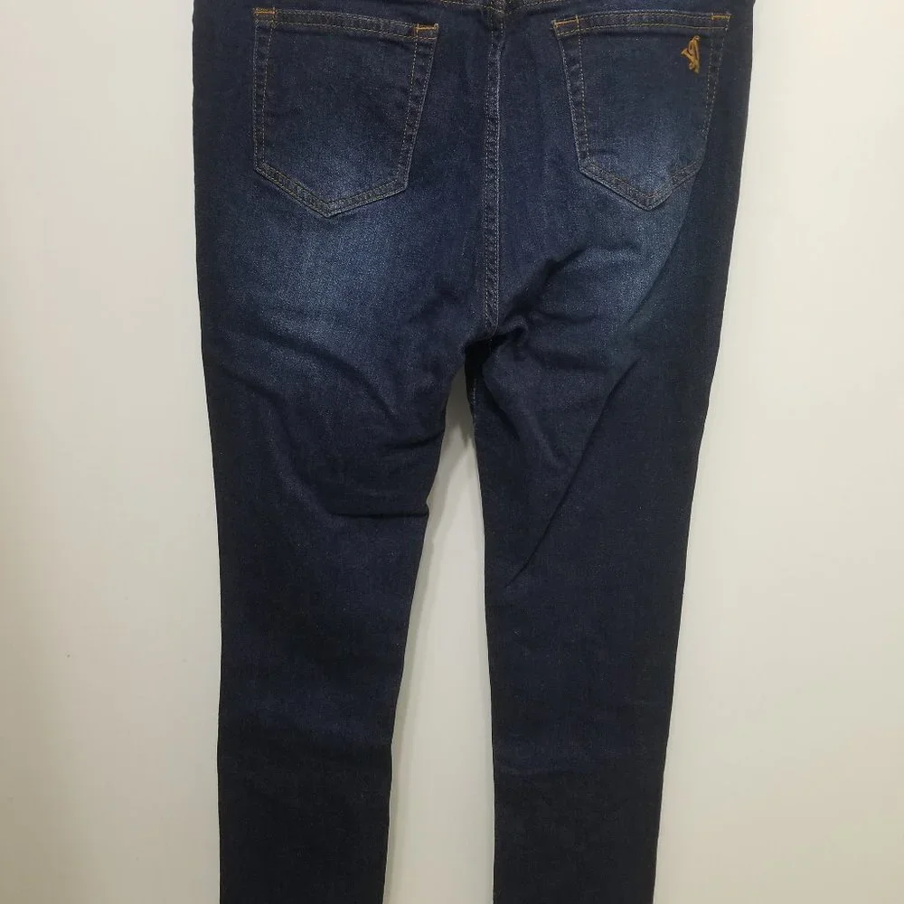 distressed VIP sz 9/10 women's jeans - Picture 7 of 9